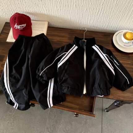 Boys' sports jacket set for spring and autumn - Image 6