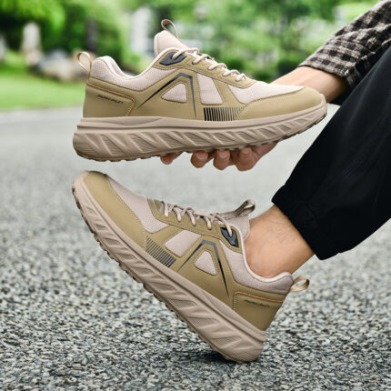 Casual Running Shoes for Men Wide Toe Box Comfortable Shock Absorption Fashionable and Versatile Autumn/Winter Style - Image 3