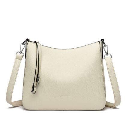 Fashionable Versatile Genuine Leather Women's Shoulder Crossbody Handheld Bag - Image 9