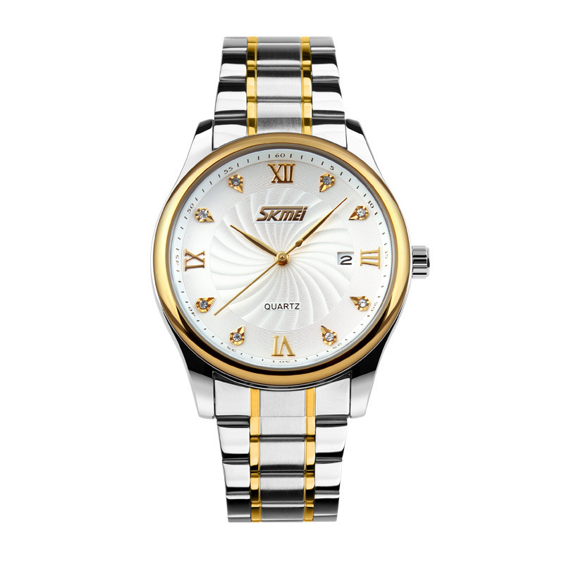 Steel Band Waterproof Quartz Watch Men's Watch