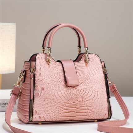 Crossbody Bag for Women with Crocodile Pattern, Large Capacity, Casual Tote Bag, Shoulder Bag for Daily Use - Image 10