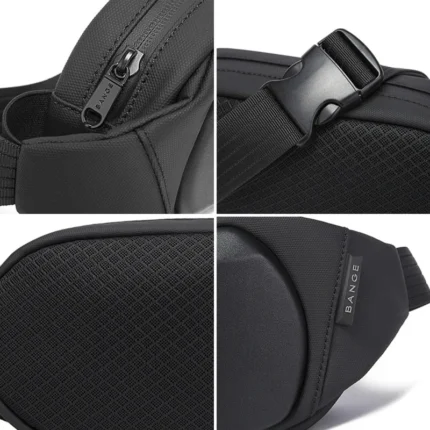 Chest bag men's shoulder bag waterproof crossbody waist bag couple's men's bag - Image 4