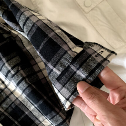 Children's clothing boys' long sleeved shirt checkered shirt - Image 2