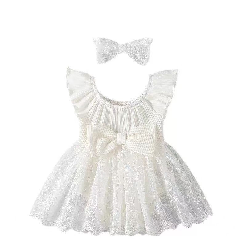 Baby Dress Romper, Thin Cotton Baby Girl Onesie