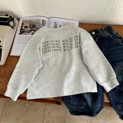 Boys' hoodie for spring and autumn children's autumn top - Image 4