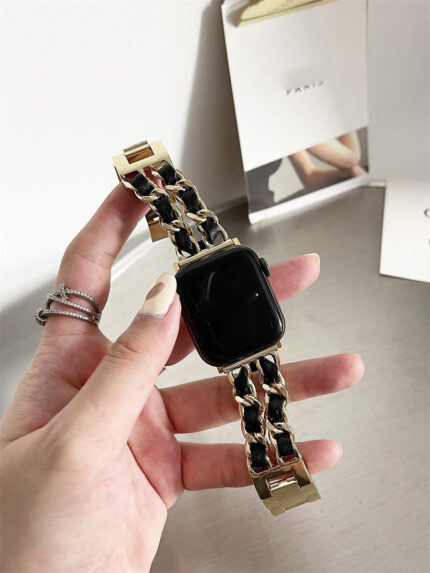 Leather Metal Denim Watch Classic Style Watch Strap Generation Watch Strap Niche - Image 6