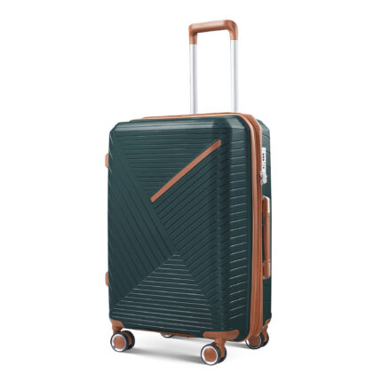 Luggage set of 4 pieces (14/20/24/28) with 4 360 degree silent rotating wheels made of PP material and durable TSA lock - Image 15