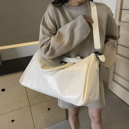 PU Leather Oversize Travel Bag - Image 16