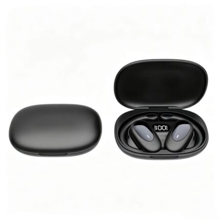 KP-214 New Model Wireless Bluetooth Ear Hook Headphones OWS Open Ear Design High Fidelity Audio Long Battery Life And Noise Cancellation - Image 1