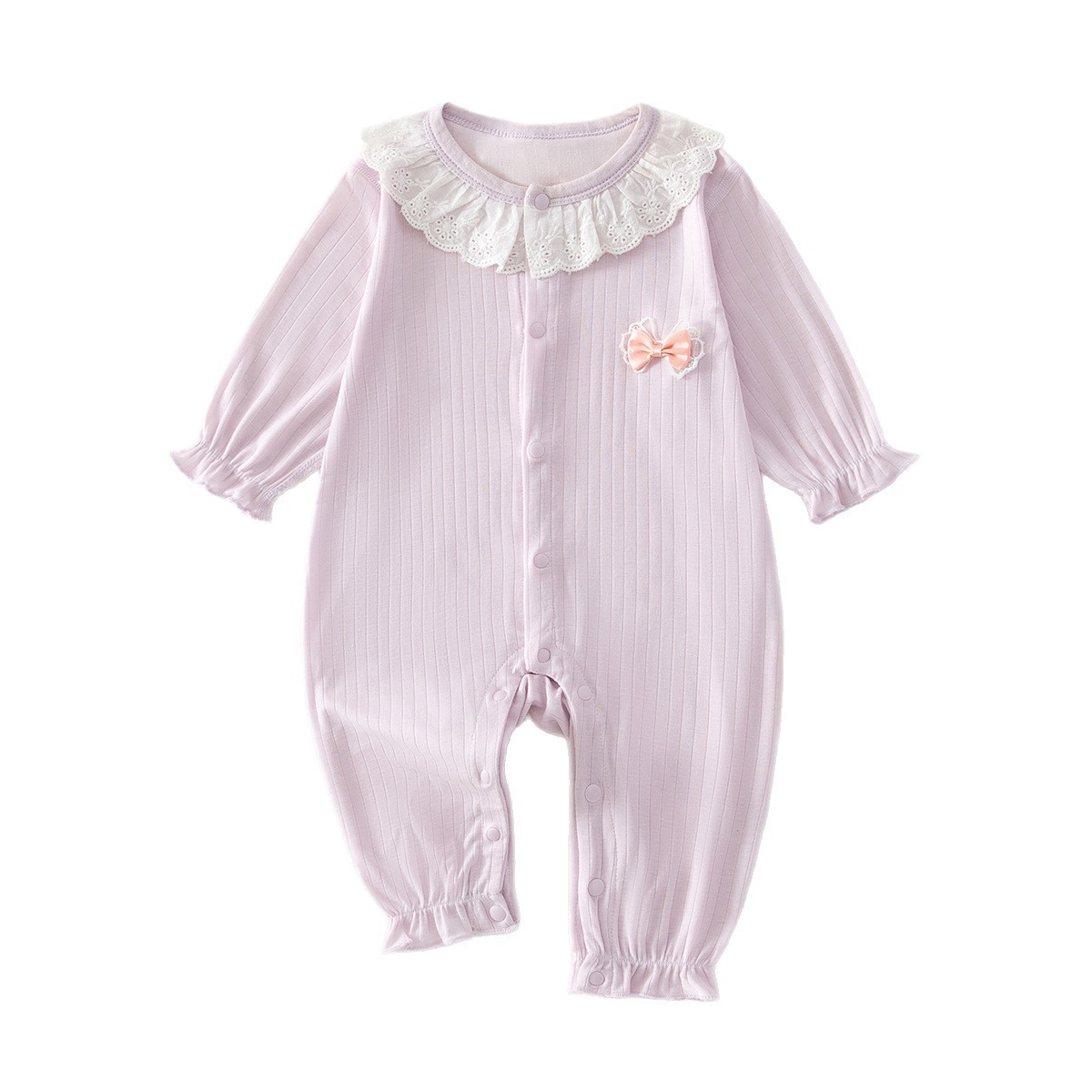 Baby Lightweight Outfit Girls' Long Sleeve Romper Sweet Princess - Image 2