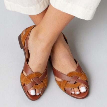Made to order ships in 3–5 days Hollow-out Birdcage Flat Sole Breathable Mesh Sandals Beach Shoes - Image 5