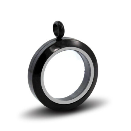 20mm/25mm/30mm Glass Floating Lockets Pendant Stainless Steel Magnetic Twist Closure Jewelry - Image 6