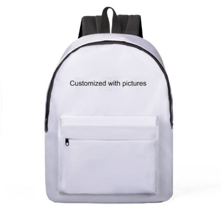Airplane bag, printed backpack, elementary school backpack, children's cartoon backpack, customizable pencil case set upon reque - Image 3