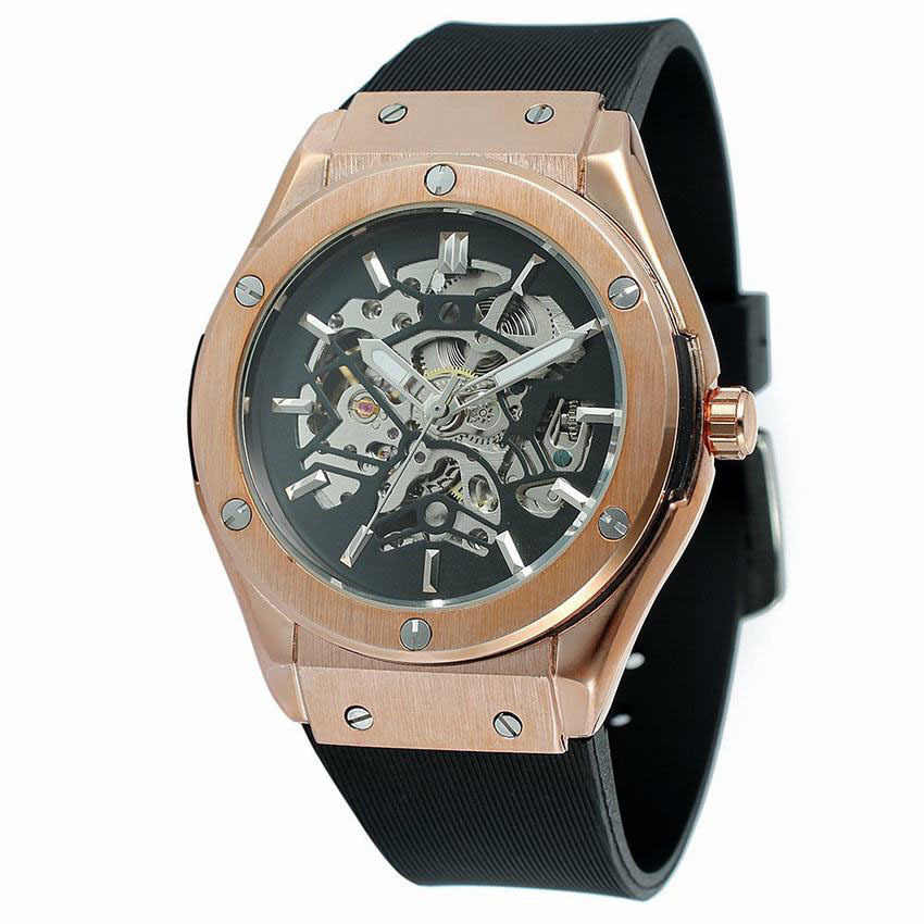 Vintage skeleton mechanical watch - Image 5