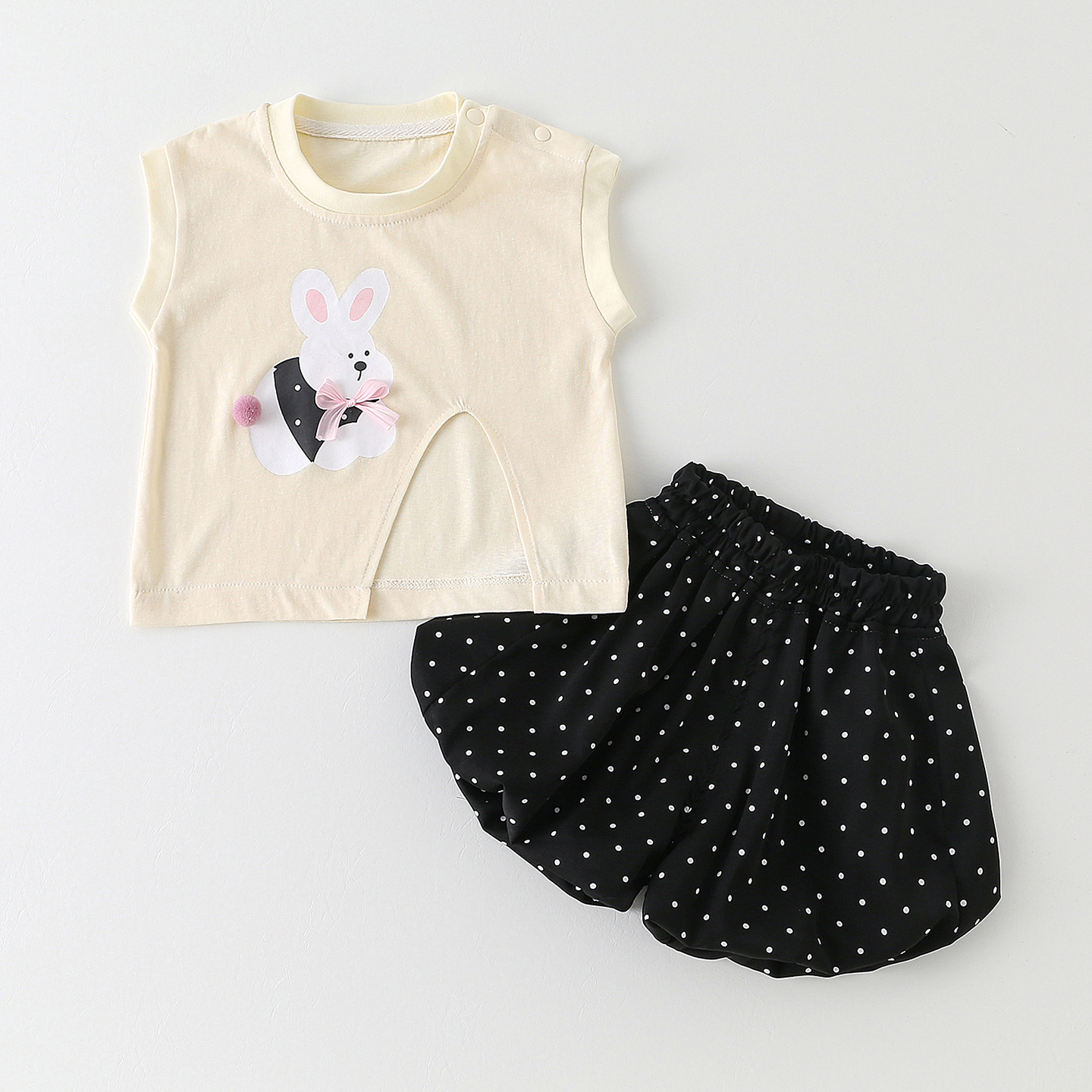 Children's Cartoon Printed Two-Piece Set - Image 7