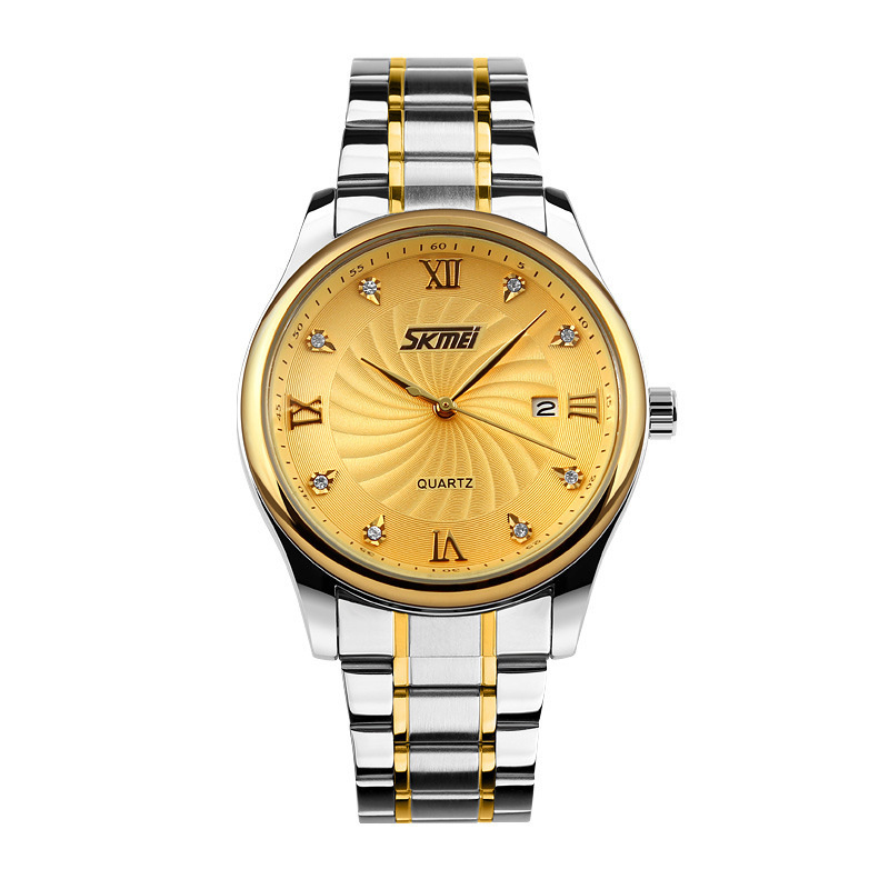 Steel Band Waterproof Quartz Watch Men's Watch