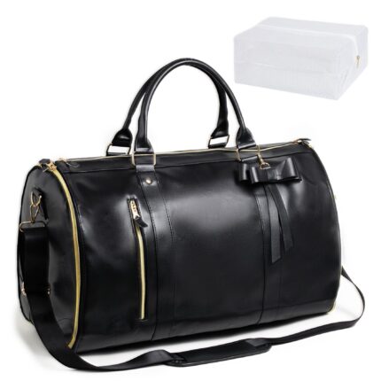 Folding suit bag large capacity women's handbag convenient crossbody travel business luggage bag - Image 9