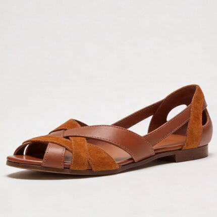 Made to order ships in 3–5 days Hollow-out Birdcage Flat Sole Breathable Mesh Sandals Beach Shoes - Image 4