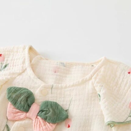 Baby Clothes Girl Thin Romper Cute Princess Onesie Crawling Suit - Image 4