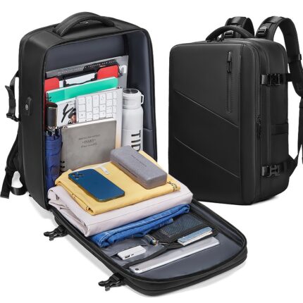 Fashionable backpack with large capacity and multifunctional computer bag - Image 9