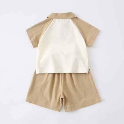 Children's Short Sleeve and Shorts Two-Piece Set - Image 3