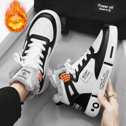 Winter Slippers Warm Men Shoes Waterproof Non-Slip Plush Sneakers Male shoes Boots Men Sneakers Winter - Image 6