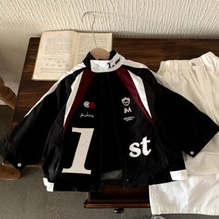Children's racing jacket for spring and autumn styles - Image 1