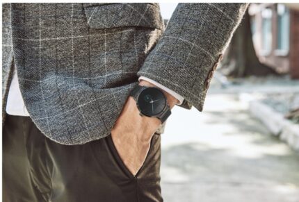 Men's mesh belt quartz watch - Image 2