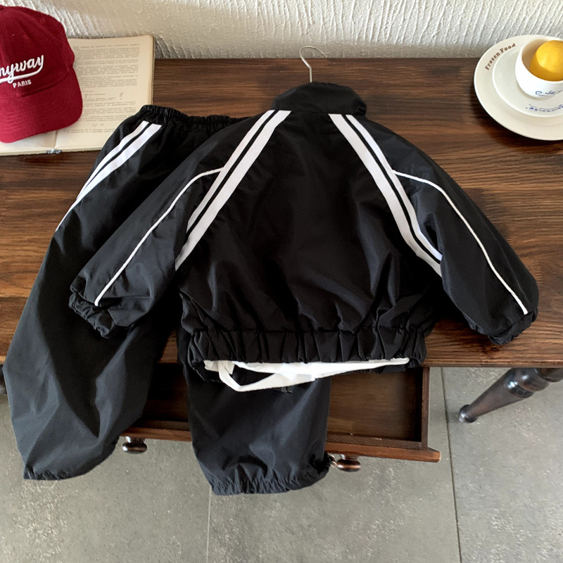 Boys' sports jacket set for spring and autumn