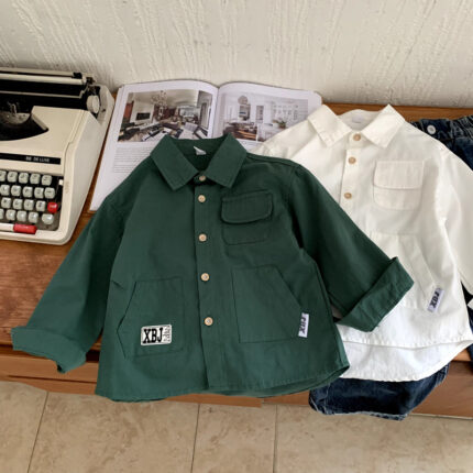 Versatile tops college style children's clothing - Image 2