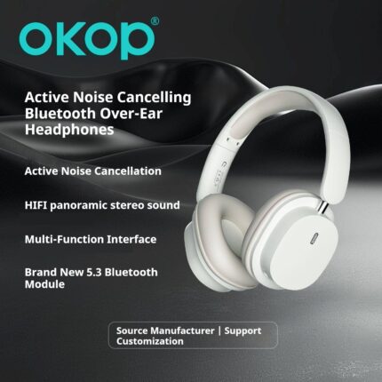 KP-H105 Best-Selling Over-Ear Bluetooth Headphones Sports-Ready Noise-Canceling Low-Latency Gaming Long Battery Life - Image 5