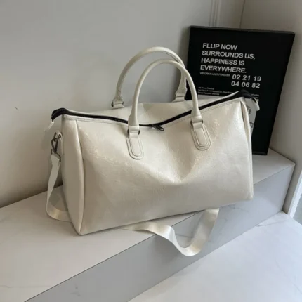 PU Leather Oversize Travel Bag - Image 15