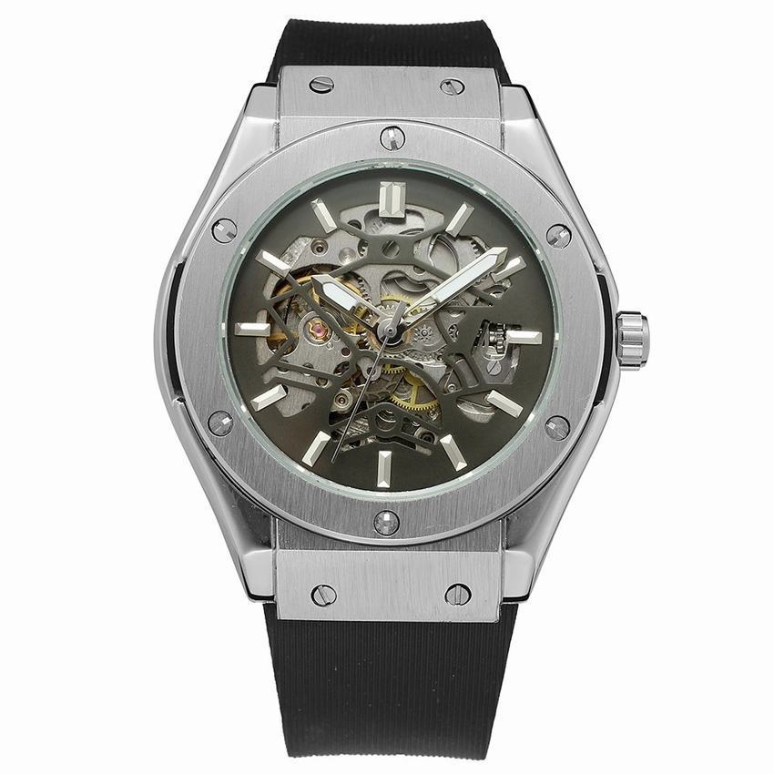 Vintage skeleton mechanical watch - Image 3