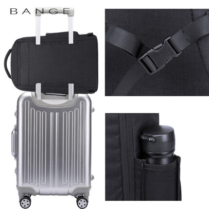 New Backpack Men's Waterproof Travel Casual Backpack Multi-compartment Large Capacity Men's Bag - Image 3