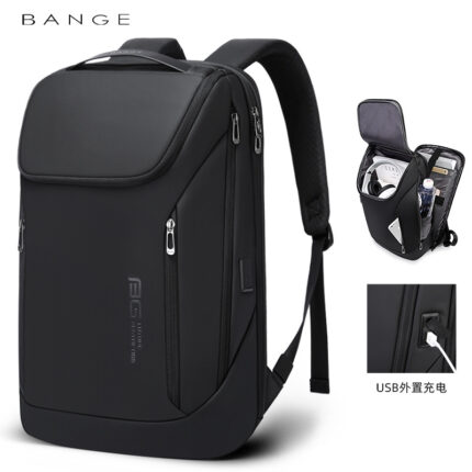 BANGE New Backpack Men's Business Backpack Korean Version Large Capacity Computer Travel Men's Backpack - Image 6