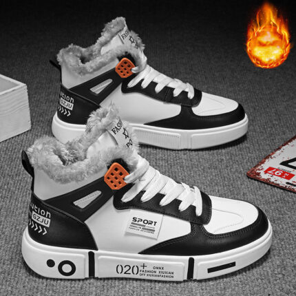 Winter Slippers Warm Men Shoes Waterproof Non-Slip Plush Sneakers Male shoes Boots Men Sneakers Winter - Image 7