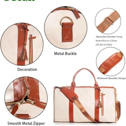Folding suit bag large capacity women's handbag convenient crossbody travel business luggage bag - Image 4