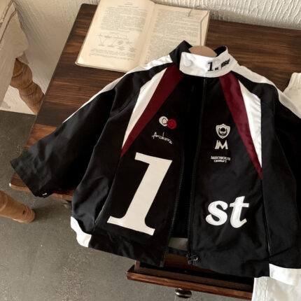 Children's racing jacket for spring and autumn styles - Image 6
