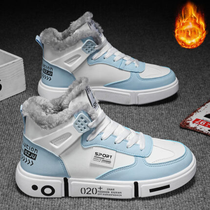 Winter Slippers Warm Men Shoes Waterproof Non-Slip Plush Sneakers Male shoes Boots Men Sneakers Winter - Image 5