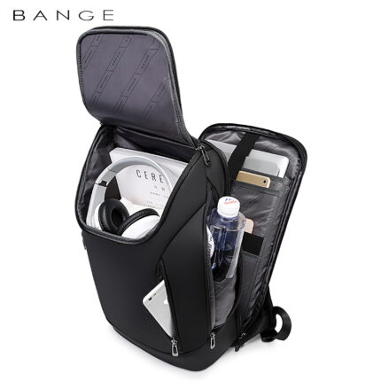 BANGE New Backpack Men's Business Backpack Korean Version Large Capacity Computer Travel Men's Backpack - Image 3