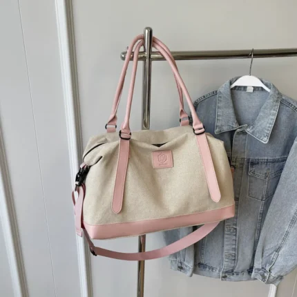 Contrast Travel Bag - Image 4