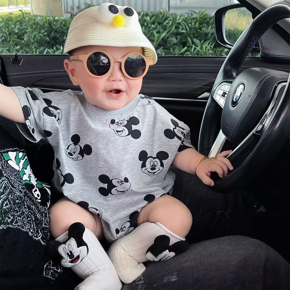 Short Sleeve Romper Lightweight Half Sleeve Baby Onesie - Image 5