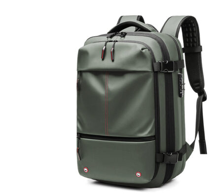 Expandable Waterproof Travel Backpacks Men Business Laptop Backpack With Valve Vacuum Compression Backpack - Image 8