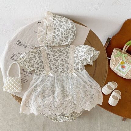 Baby Romper Dress, Thin Style, Cute and Sweet Baby Clothing - Image 4