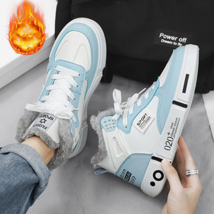 Winter Slippers Warm Men Shoes Waterproof Non-Slip Plush Sneakers Male shoes Boots Men Sneakers Winter - Image 4