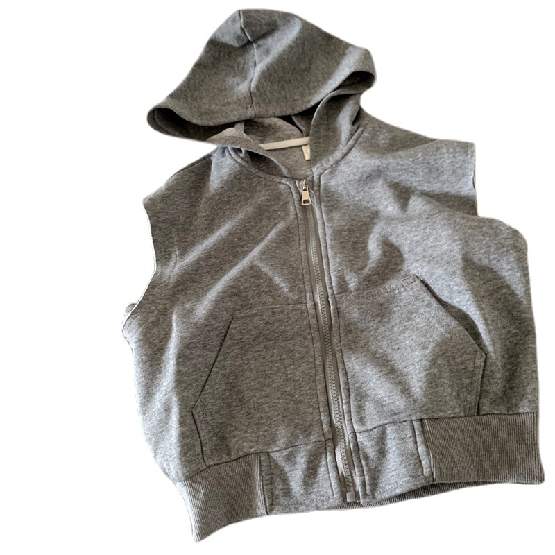 Versatile cardigan baby hooded jacket