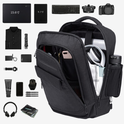New Backpack Men's Waterproof Travel Casual Backpack Multi-compartment Large Capacity Men's Bag - Image 2