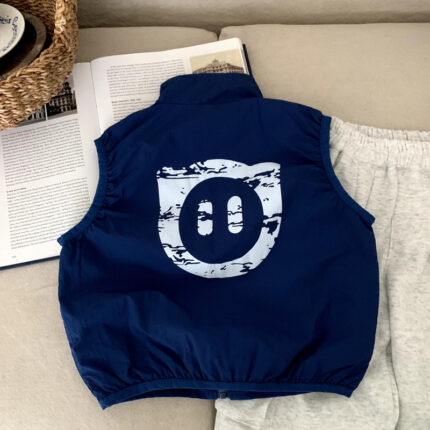 Spring and Autumn Boys' Versatile Outdoor Tank Top Coat - Image 3