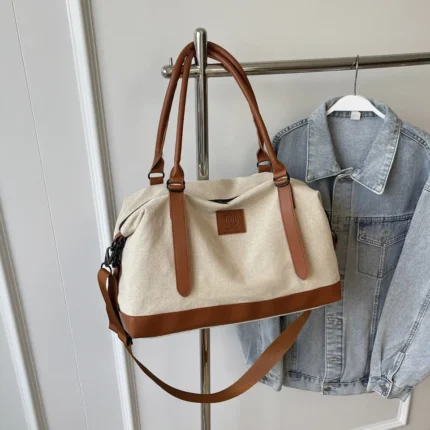Contrast Travel Bag - Image 7