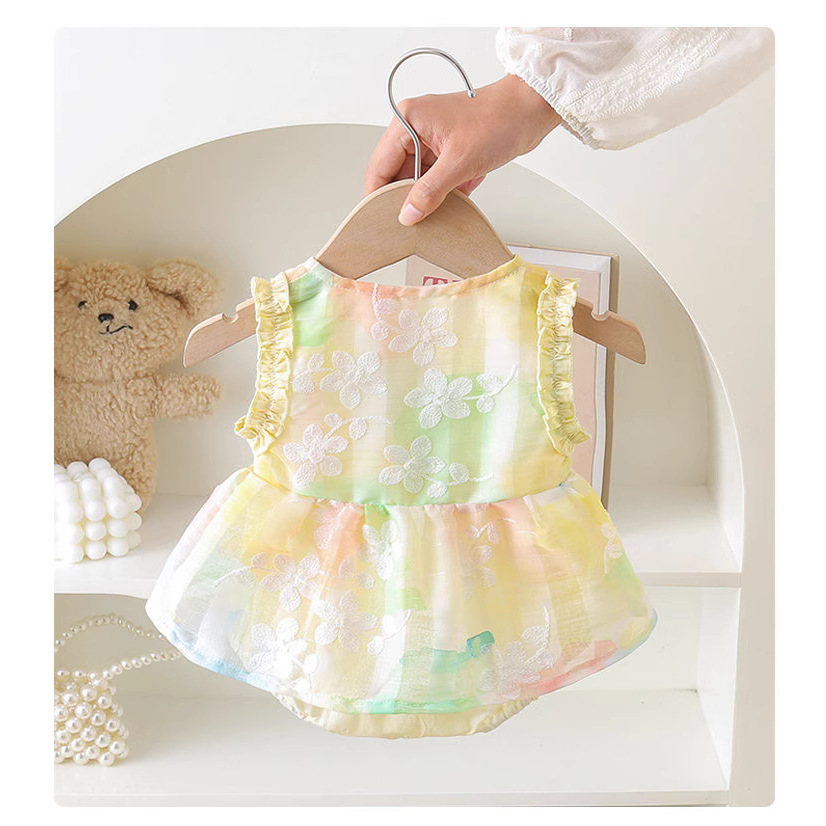 Romper Dress Baby Sleeveless Lightweight Onesie - Image 2